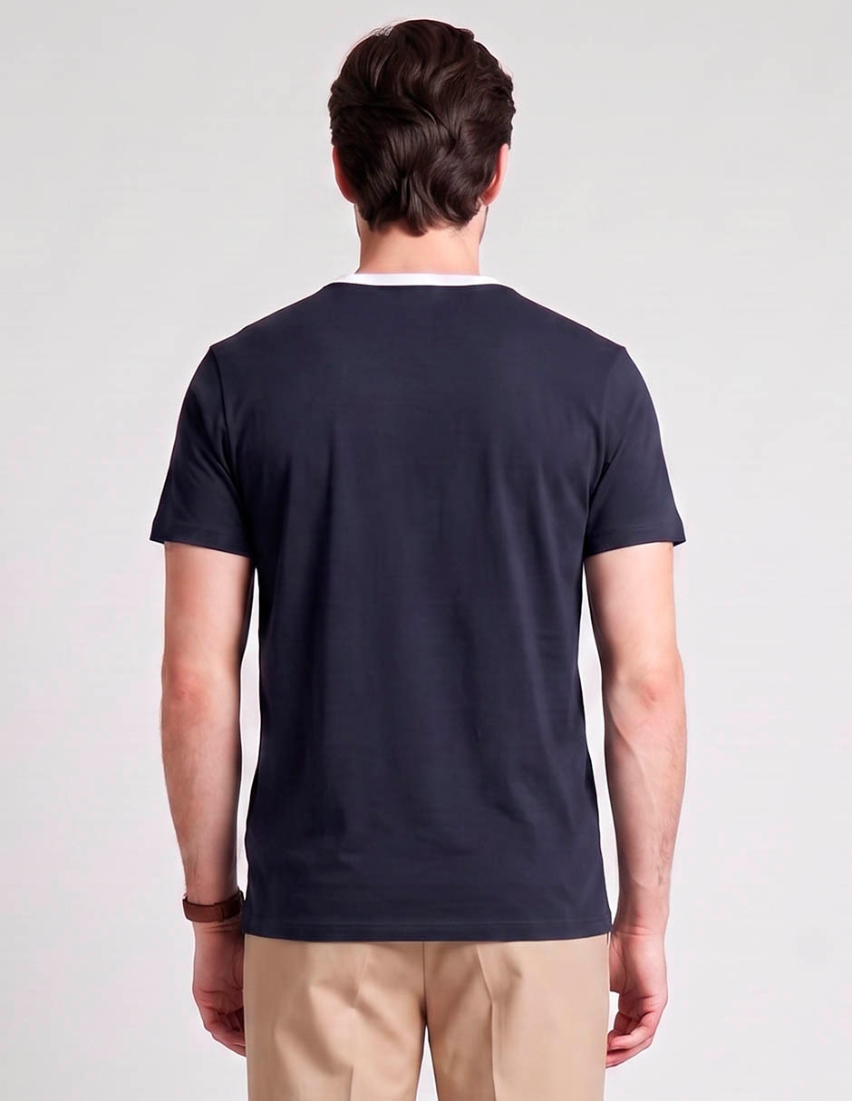 Playera cuello redondo para hombre 2
