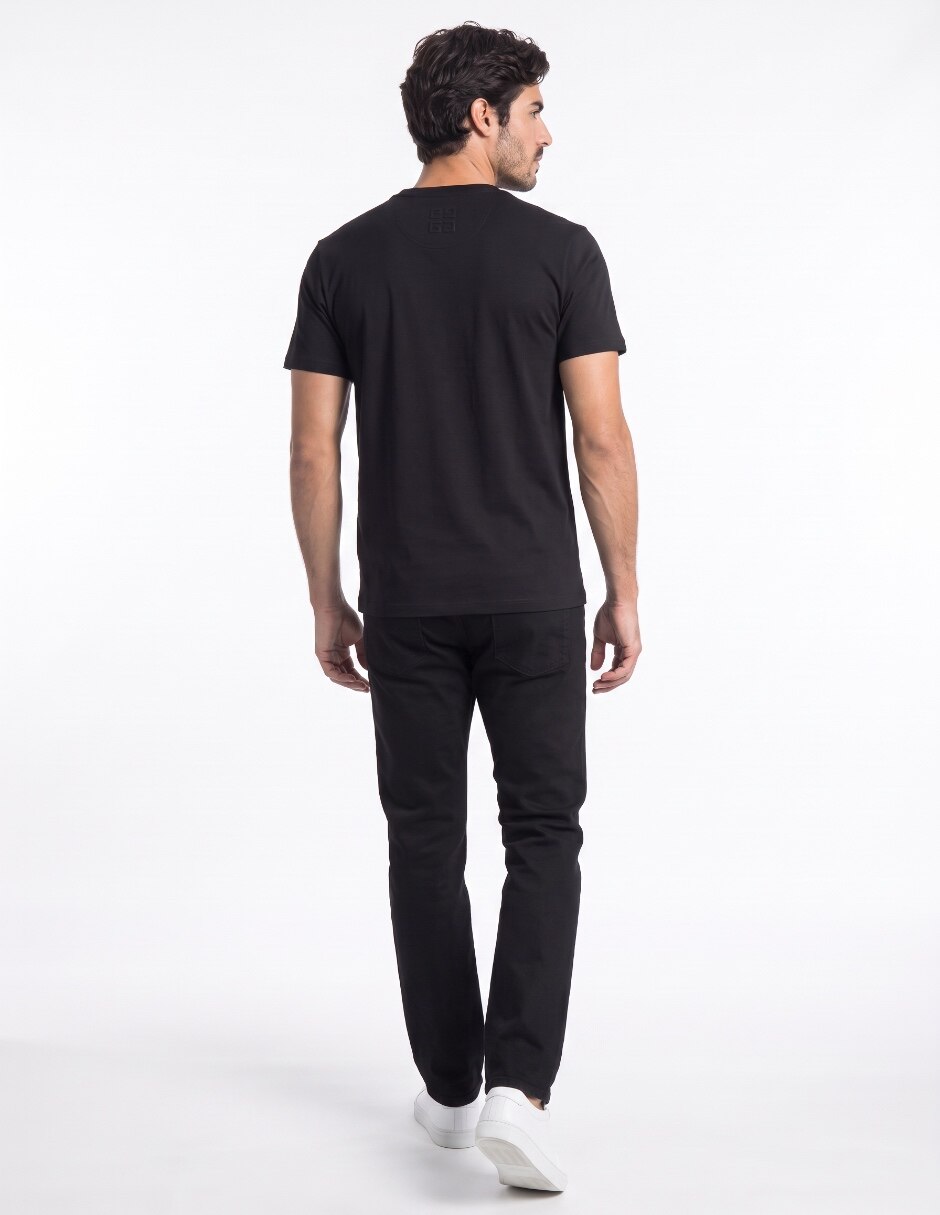Playera cuello redondo para hombre 2