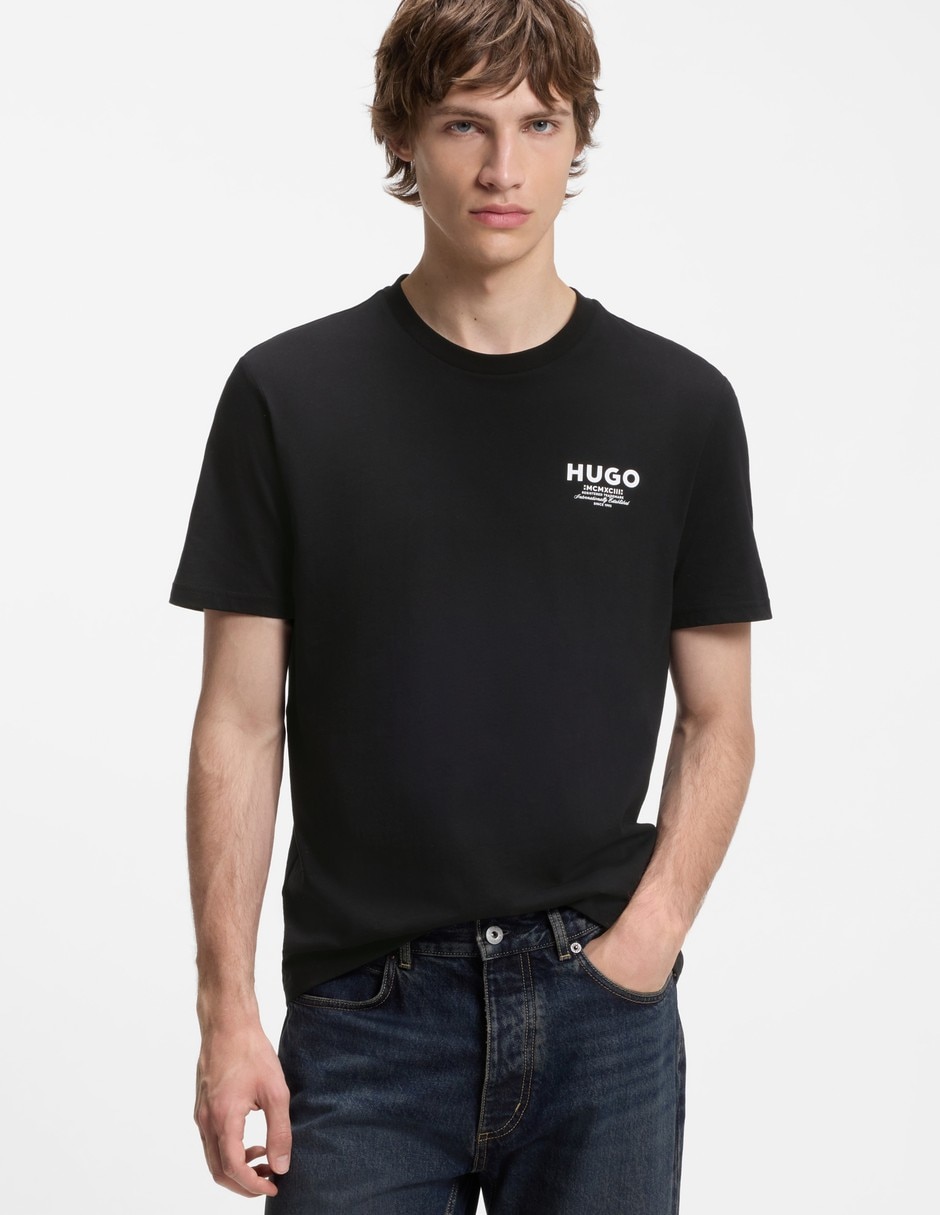 Playera cuello redondo para hombre