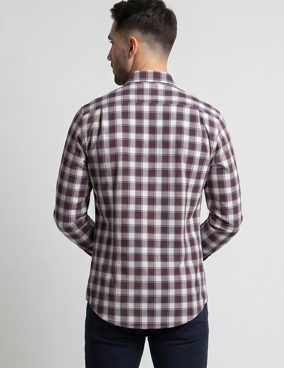 Camisa cuello francés para hombre 2