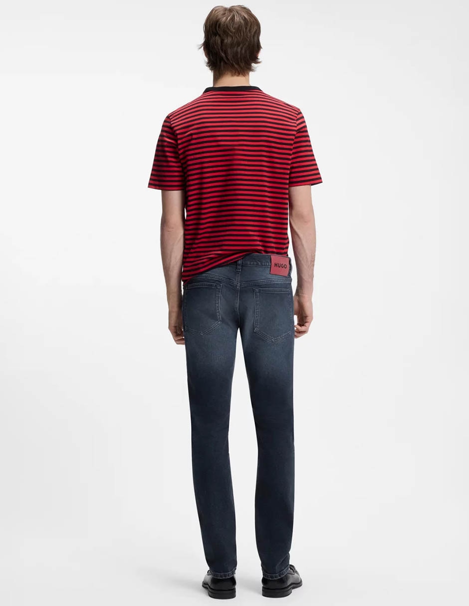 Jeans slim Hugo lavado obscuro para hombre