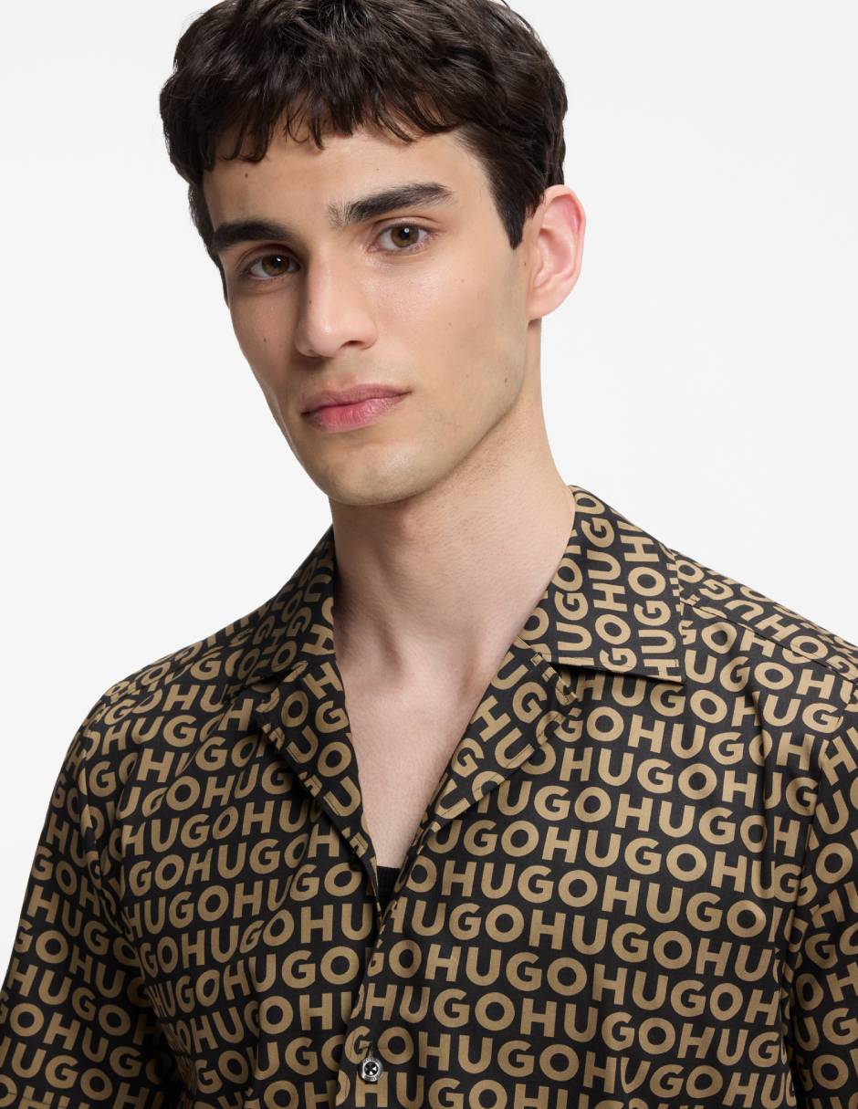 Camisa casual manga corta para hombre 5