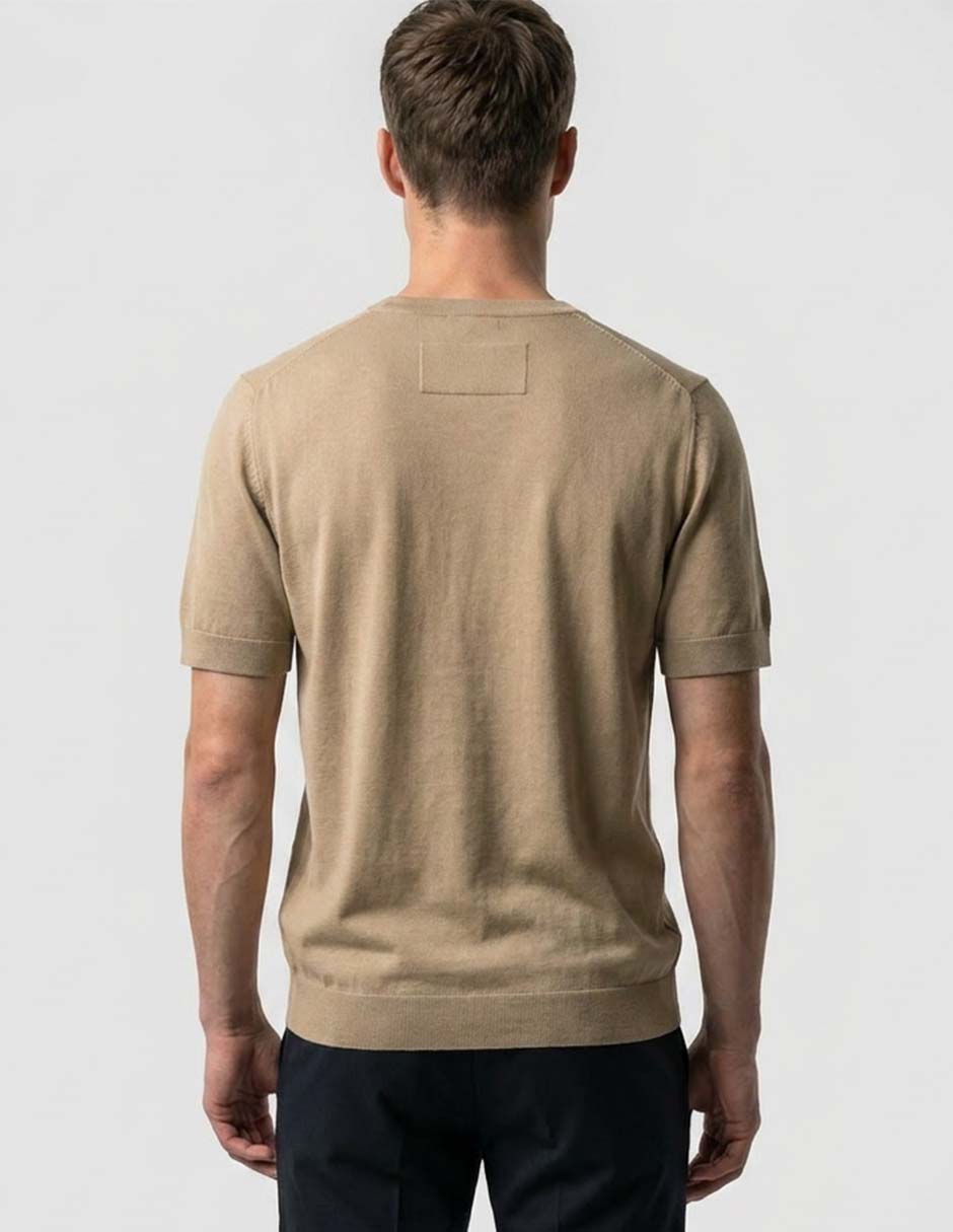 Playera cuello redondo para hombre 2