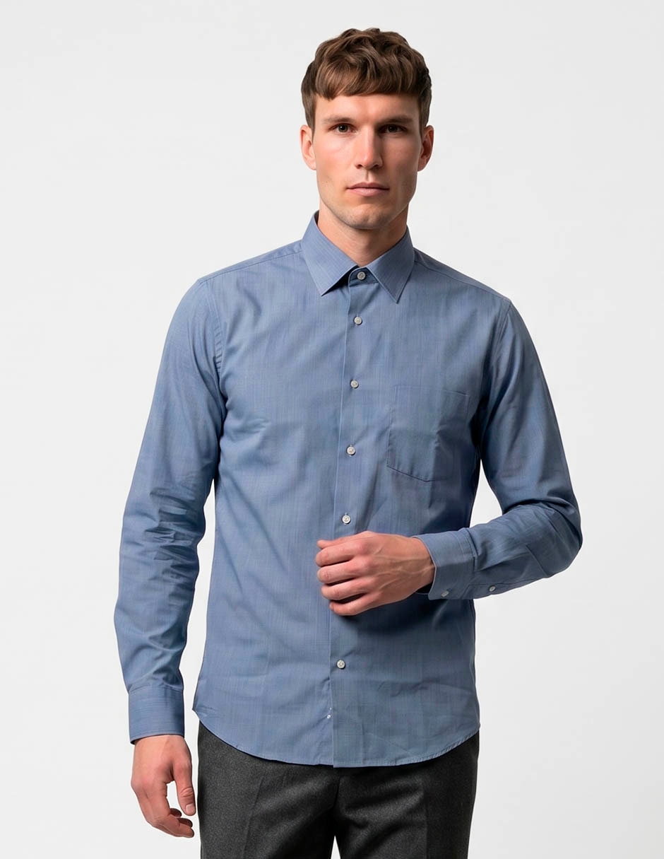Camisa casual manga larga para hombre Camisa casual manga larga para hombre
