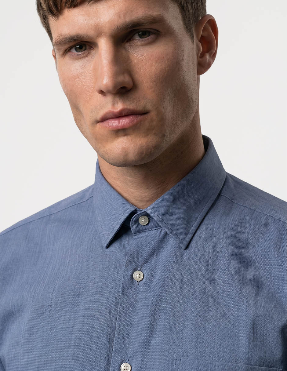 Camisa casual manga larga para hombre 3