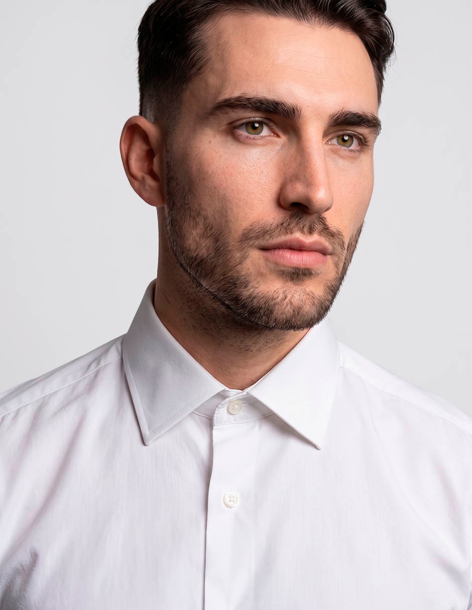 Camisa de algodón manga larga para hombre 3