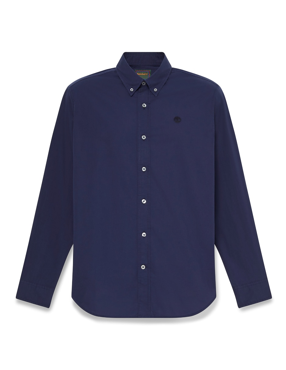 Camisa casual manga larga para hombre 2