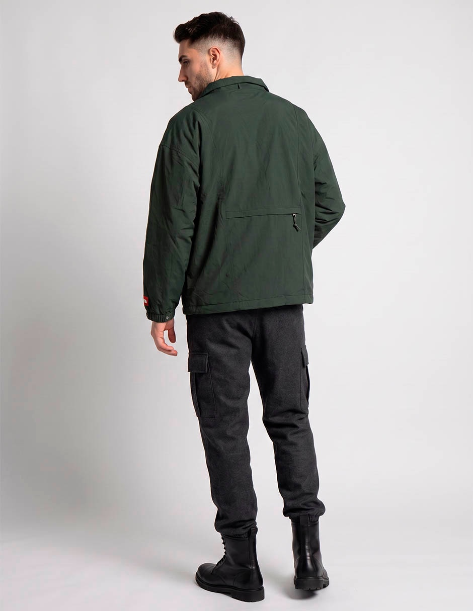 Chamarra casual con bolsillos para hombre 2