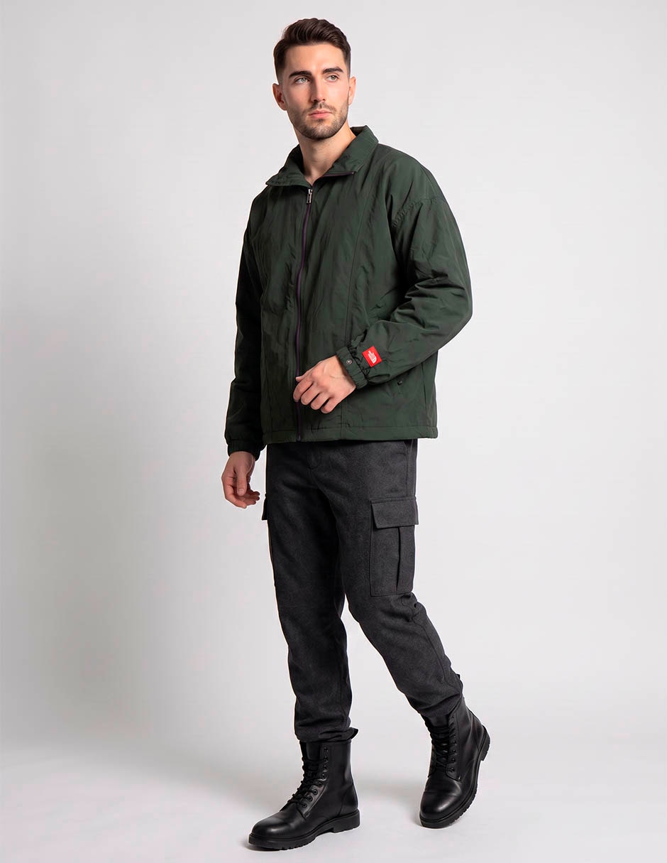 Chamarra casual con bolsillos para hombre 3