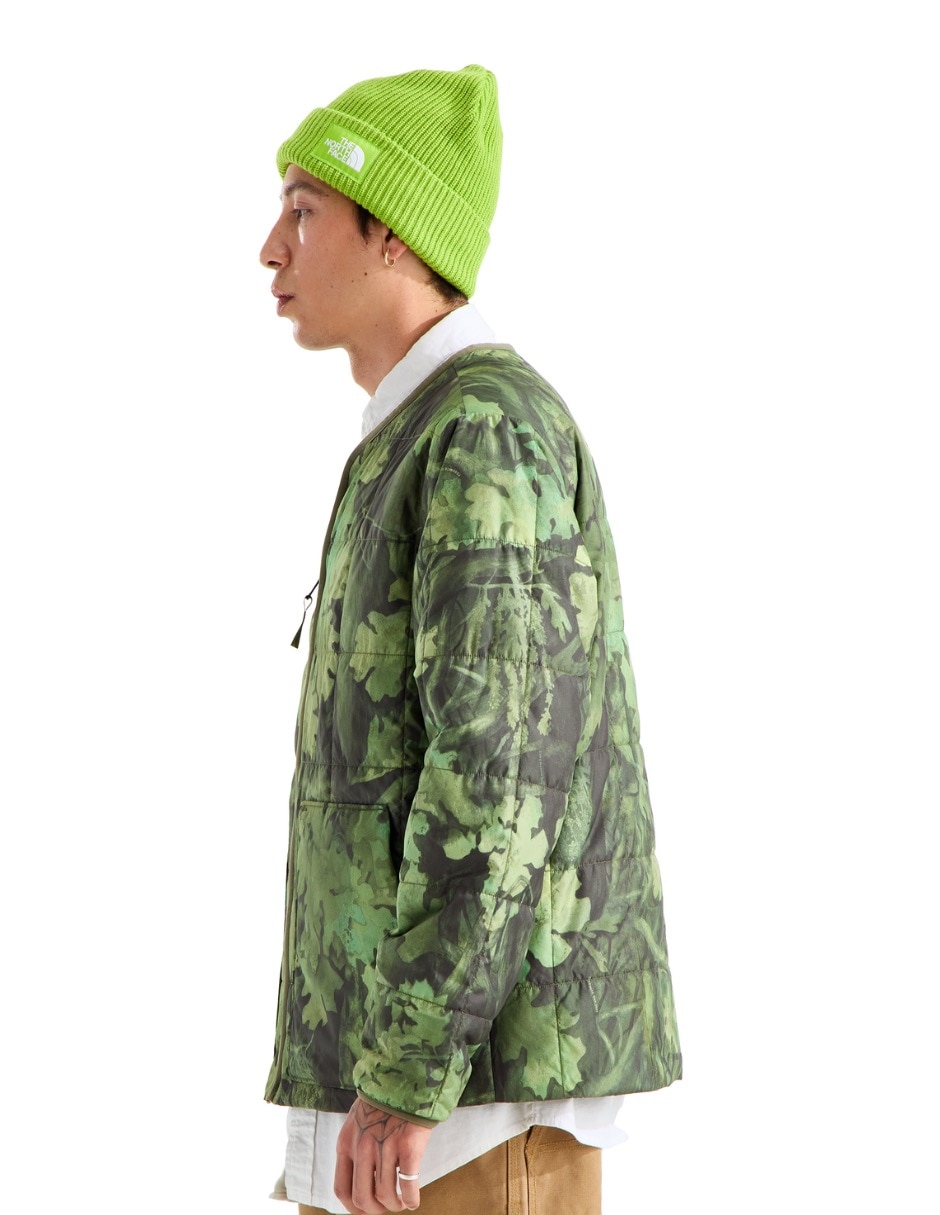 Chamarra casual con bolsillos para hombre