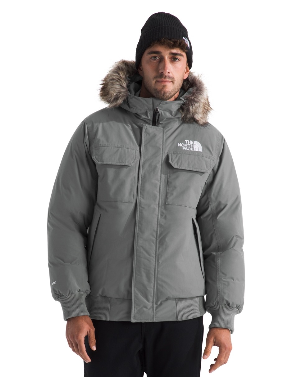 Chamarra casual con bolsillos para hombre