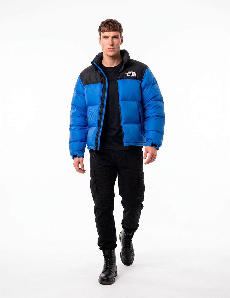 Chamarra acolchada con bolsillos para hombre 3