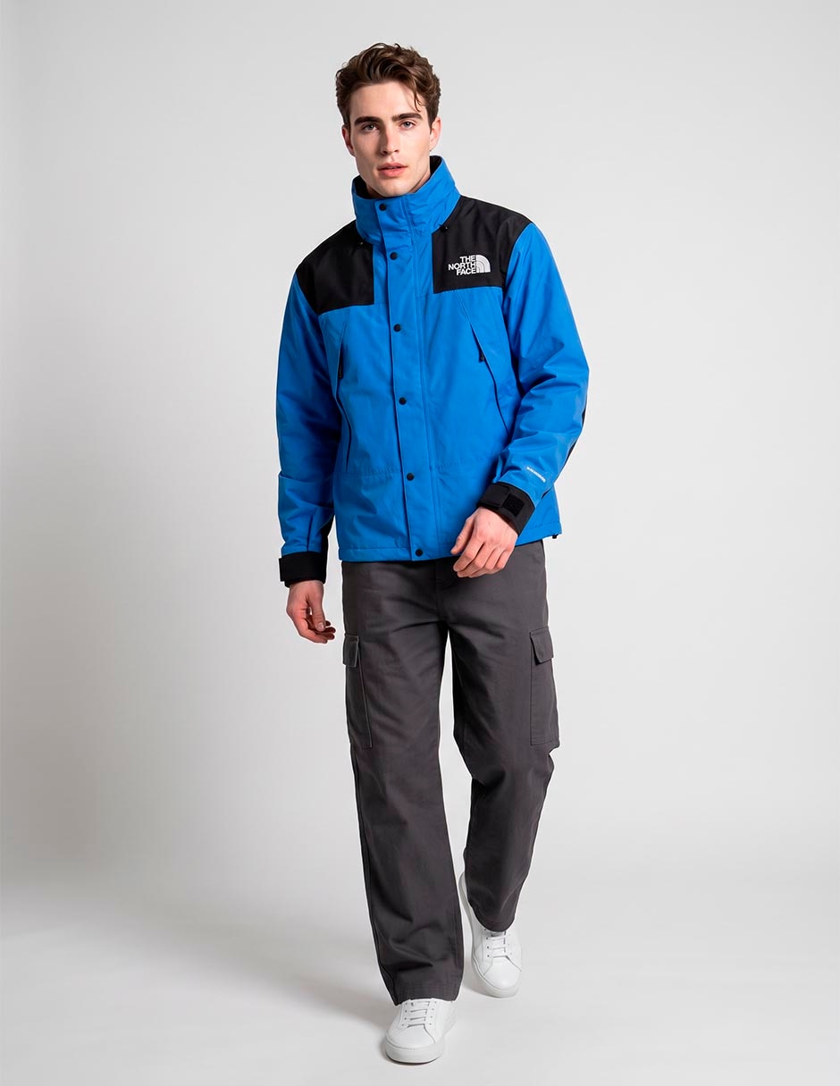 Chamarra rompevientos impermeable con capucha para hombre Chamarra rompevientos impermeable con capucha para hombre