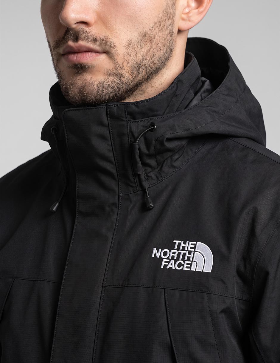 Chamarra rompevientos impermeable con capucha para hombre 2