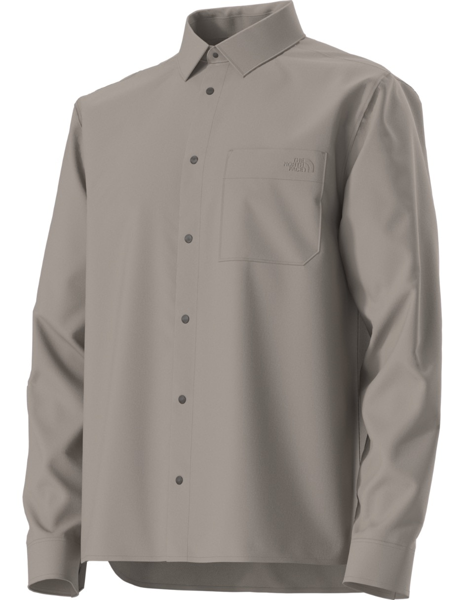 Camisa casual manga larga para hombre 2