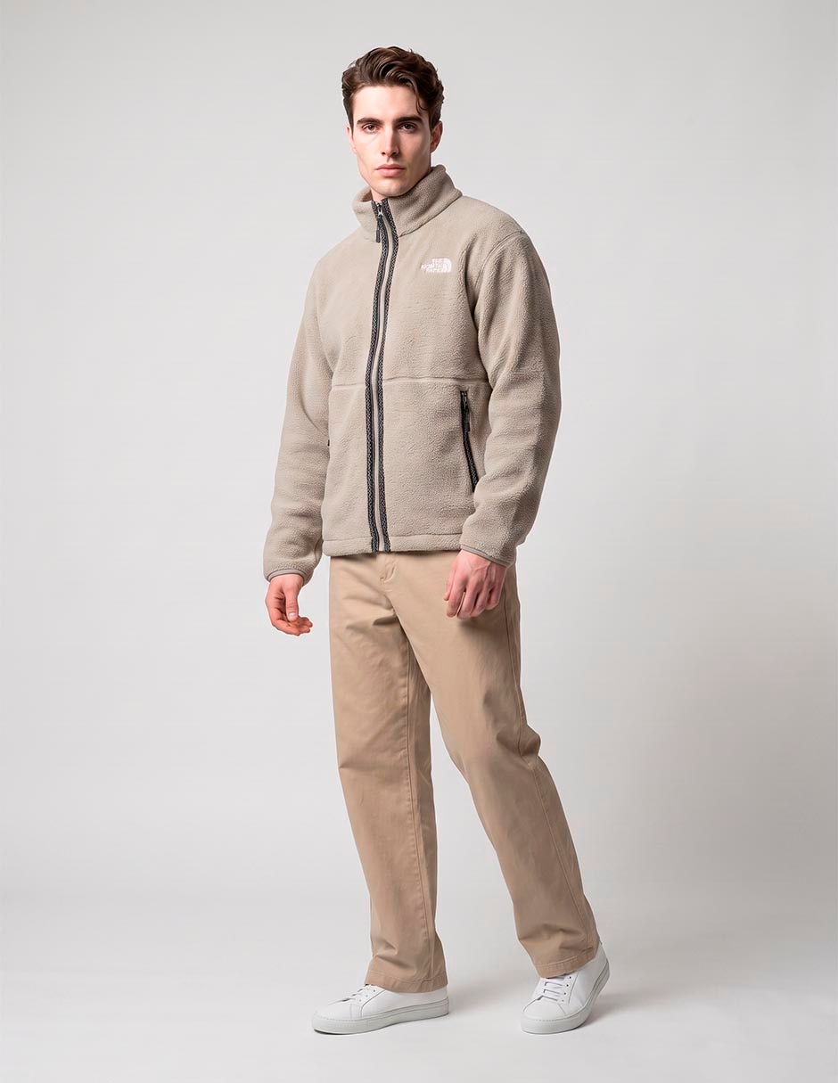 Chamarra casual the north face con bolsillos para hombre
