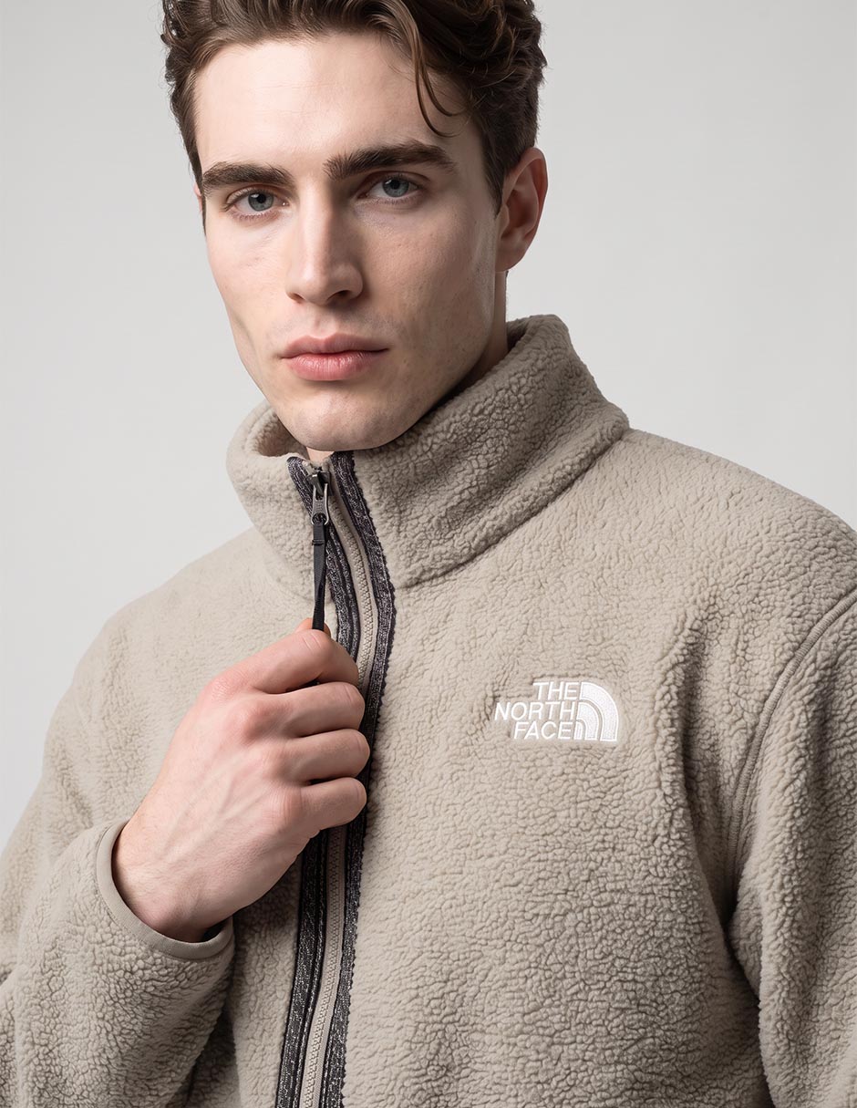 Chamarra casual the north face con bolsillos para hombre