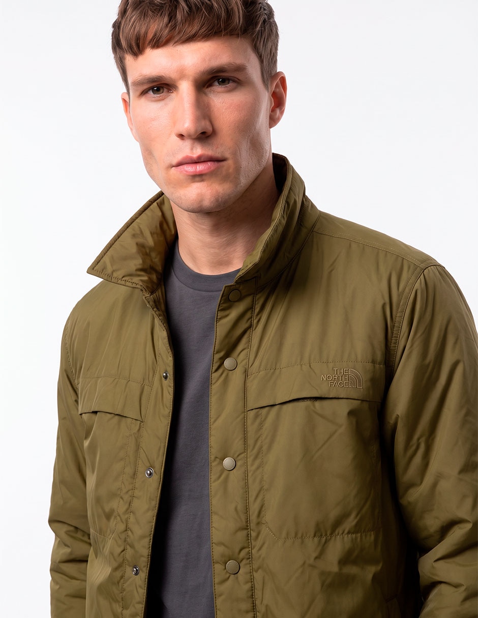 Chamarra casual impermeable con bolsillos para hombre 2