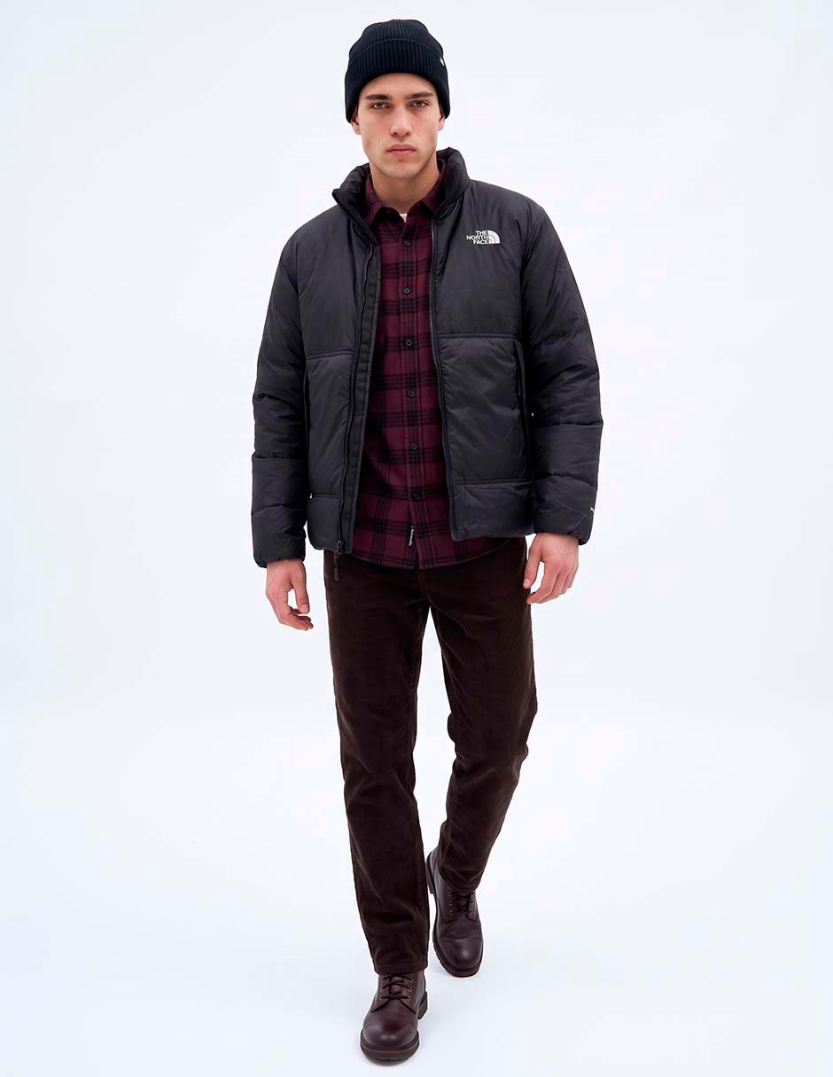 Chamarra casual con bolsillos para hombre