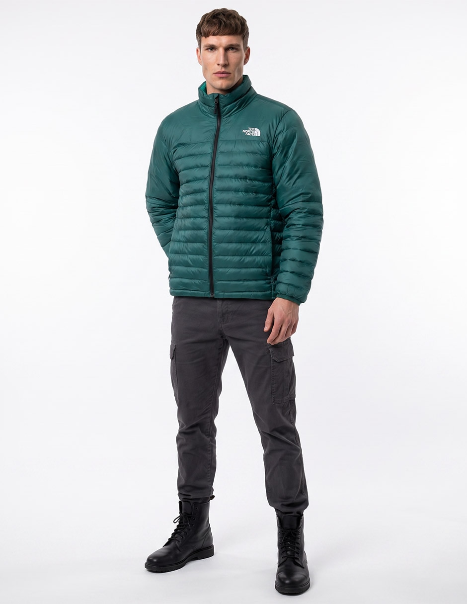 Chamarra acolchada terra peak con bolsillos para hombre