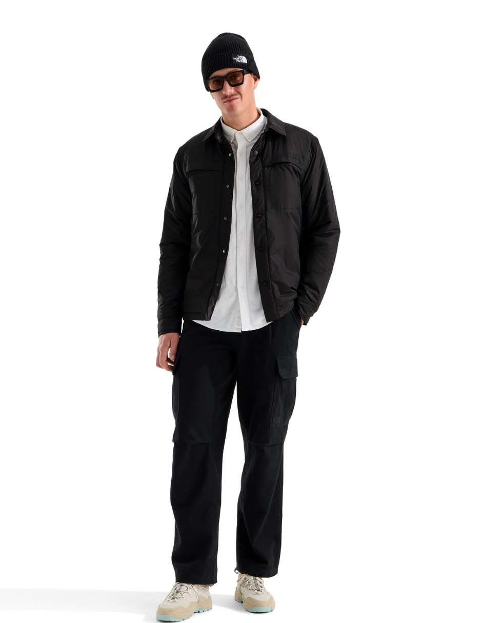 Chamarra casual con bolsillos para hombre
