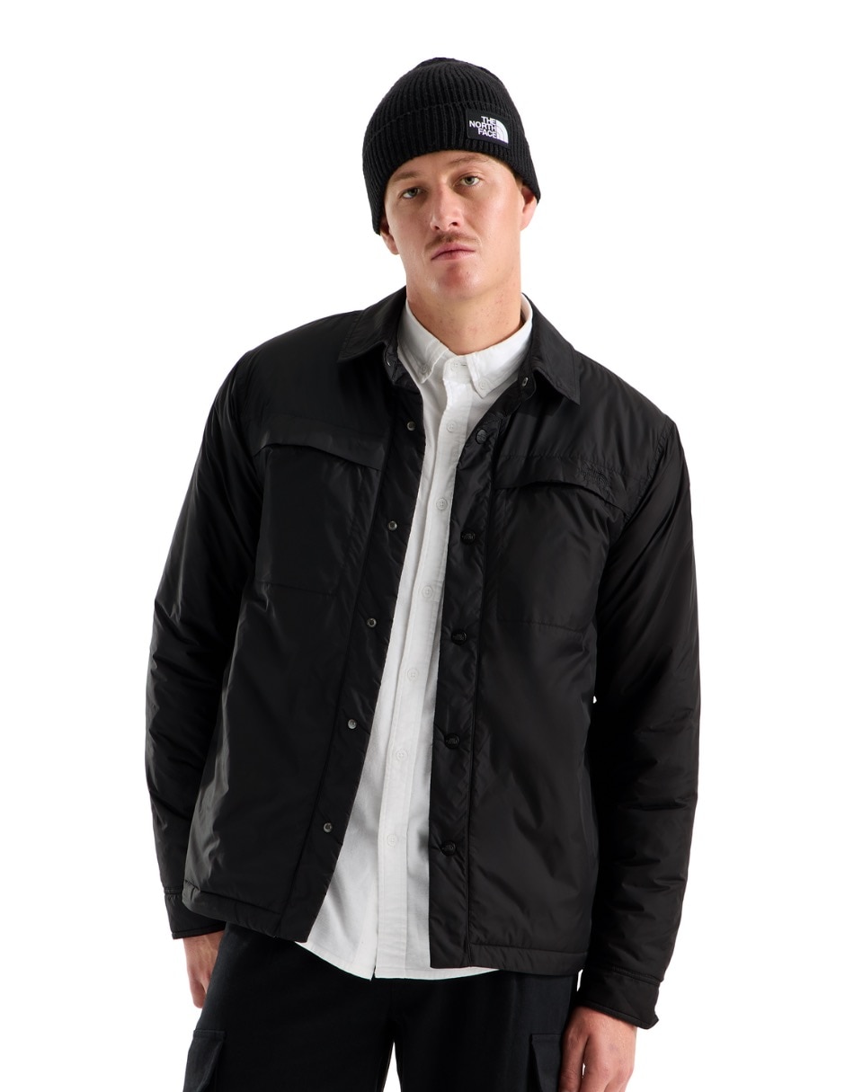 Chamarra casual con bolsillos para hombre