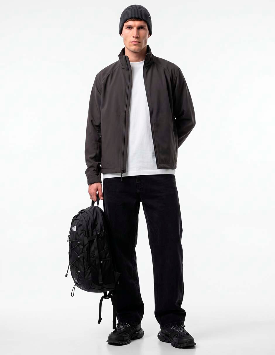 Chamarra casual con bolsillos para hombre