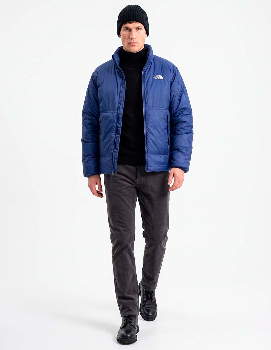 Chamarra casual con bolsillos para hombre