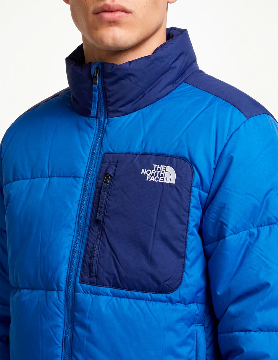 Chamarra acolchada con bolsillos para hombre 2