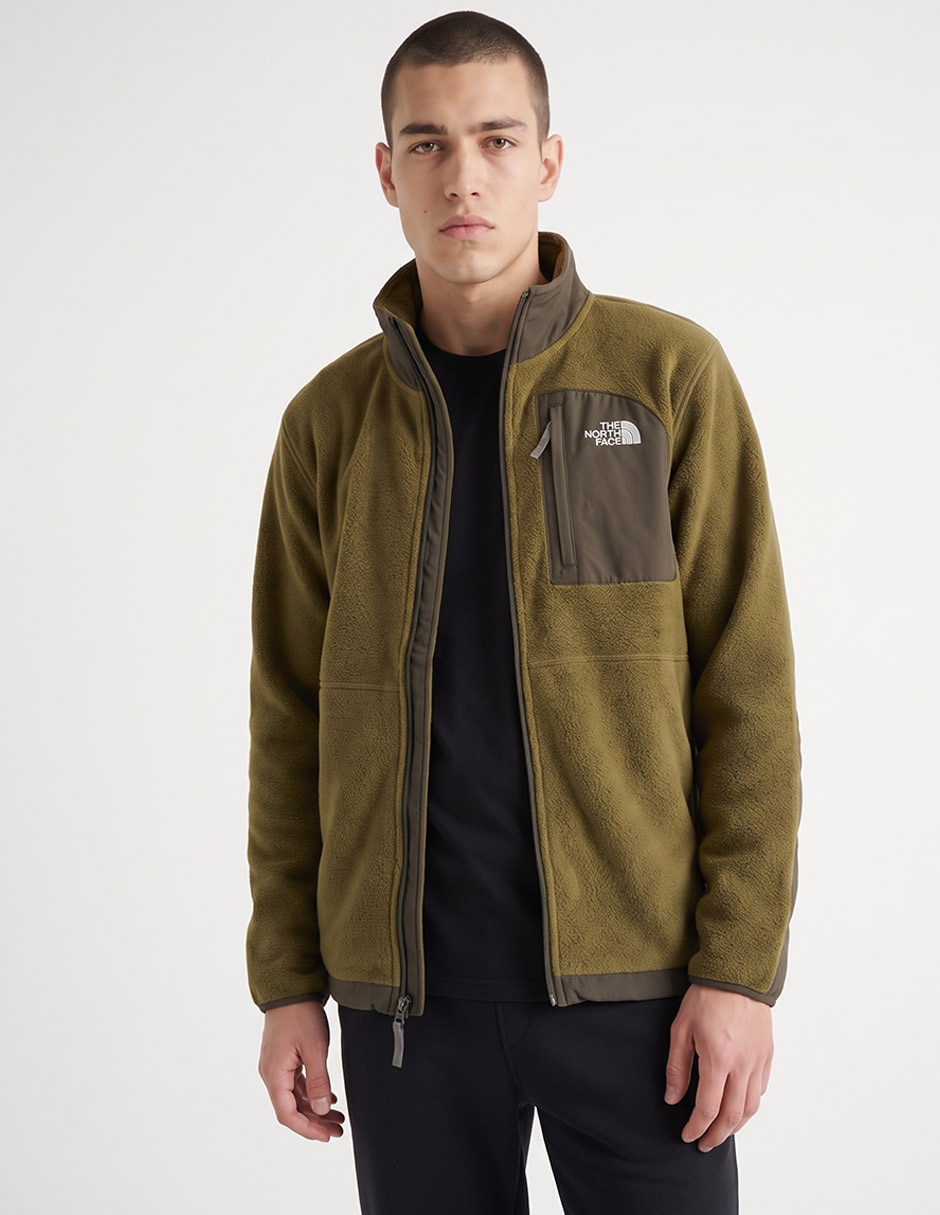 Chamarra casual con bolsillos para hombre