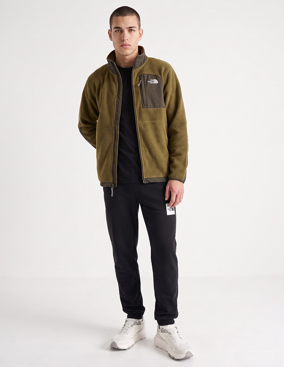 Chamarra casual con bolsillos para hombre