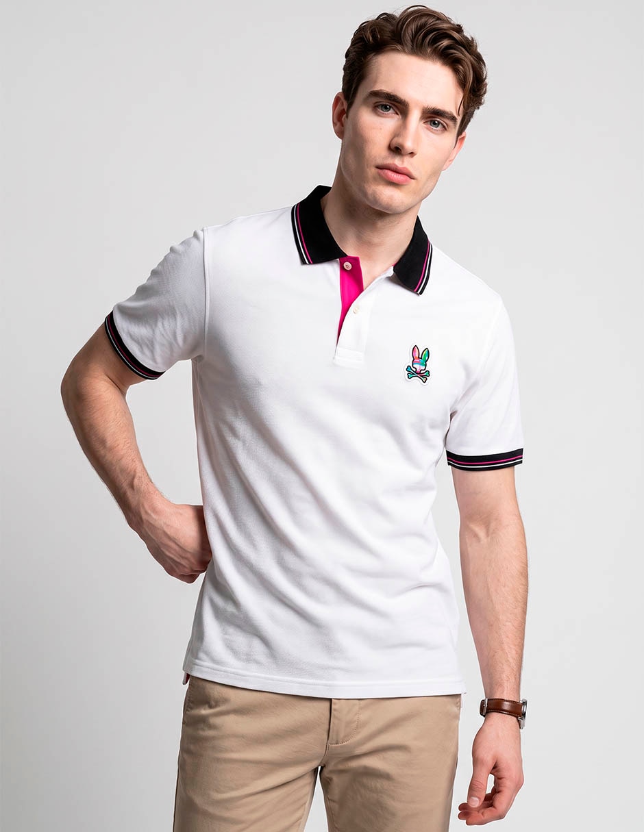 Playera tipo polo nate para hombre