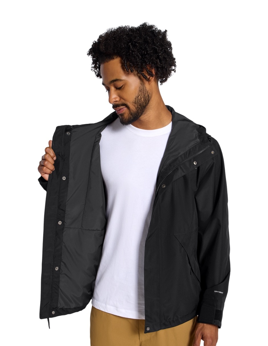 Chamarra casual con bolsillos para hombre 3