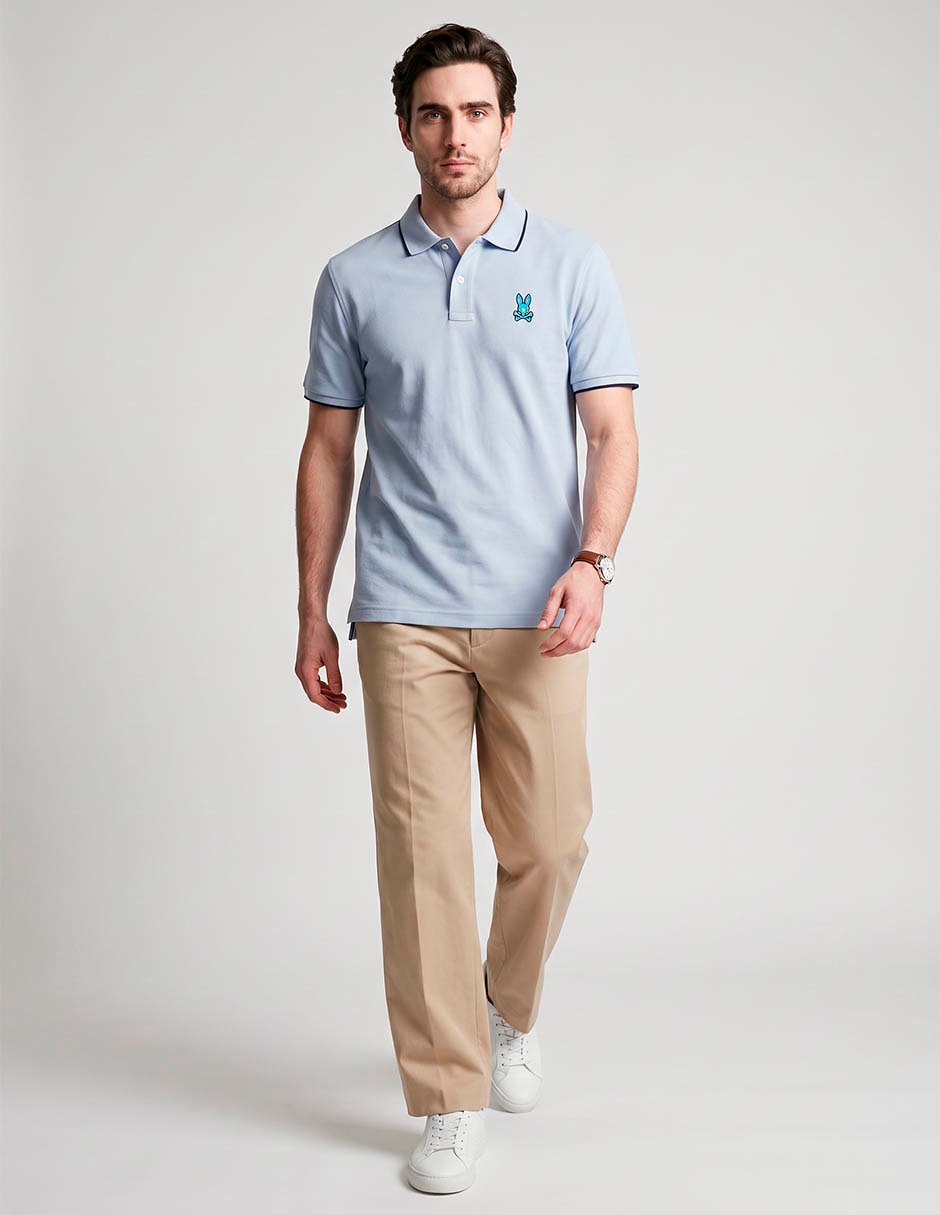 Playera Tipo Polo Ethan Para Hombre