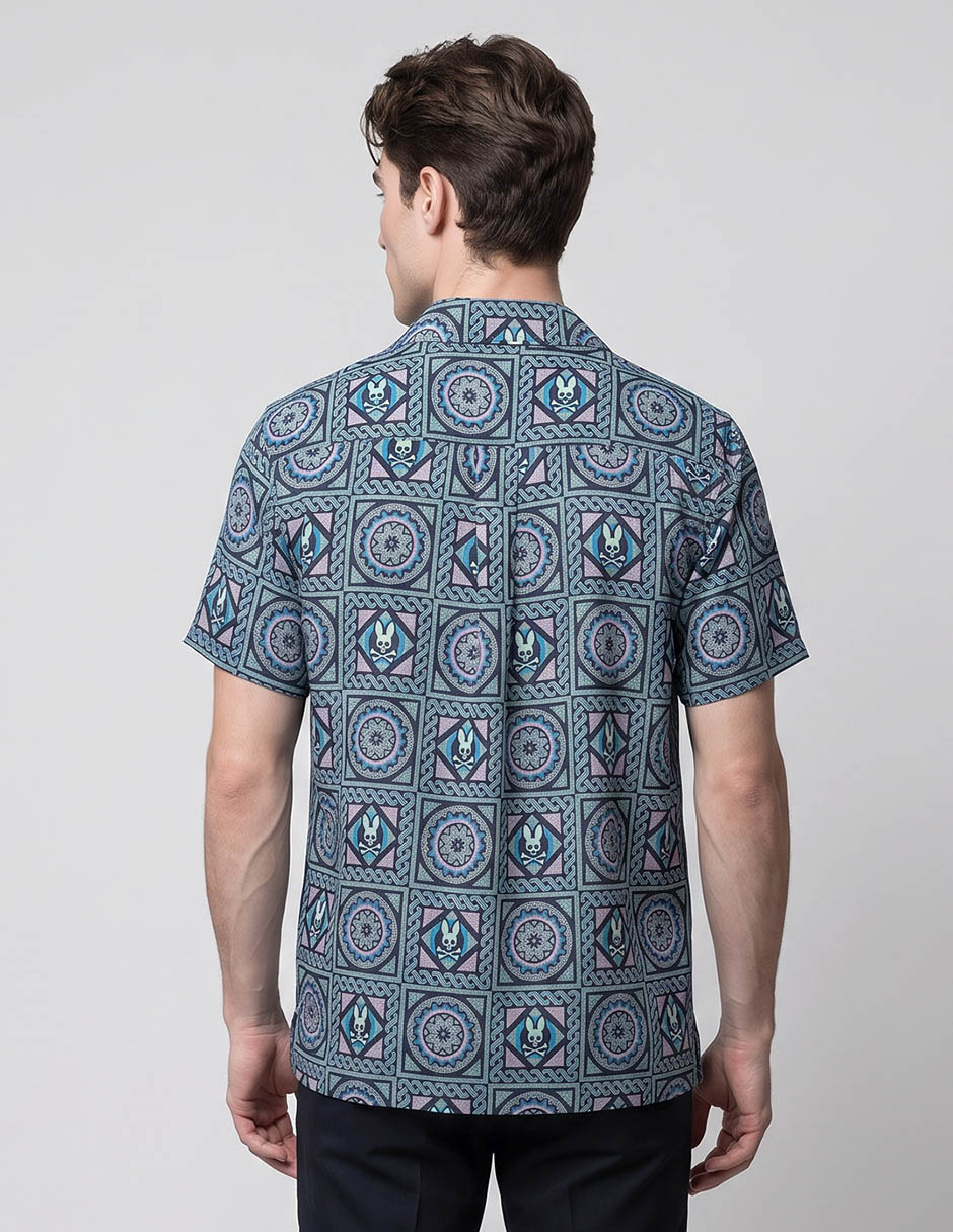 Camisa casual manga corta para hombre 2
