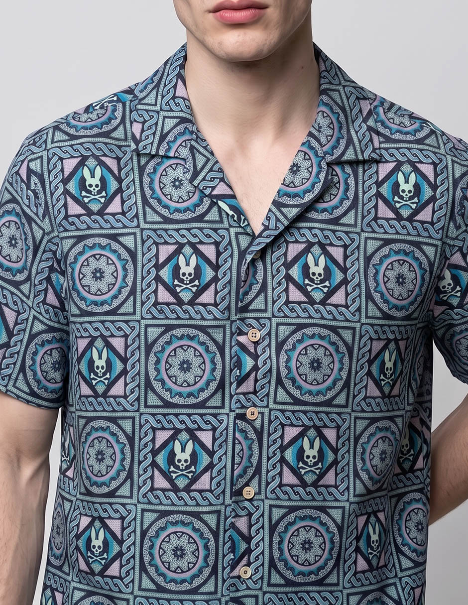 Camisa casual manga corta para hombre 3