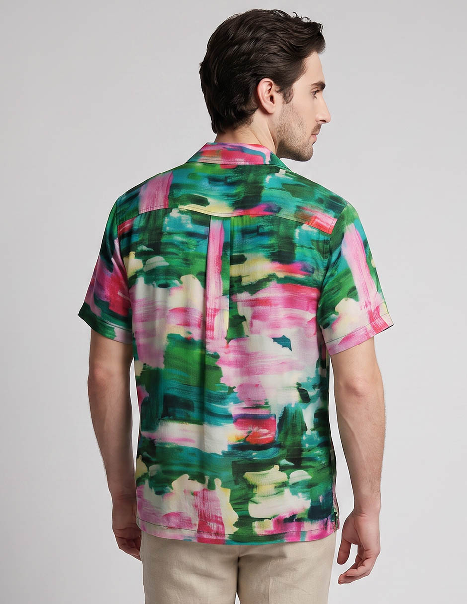 Camisa casual de manga corta para hombre 2