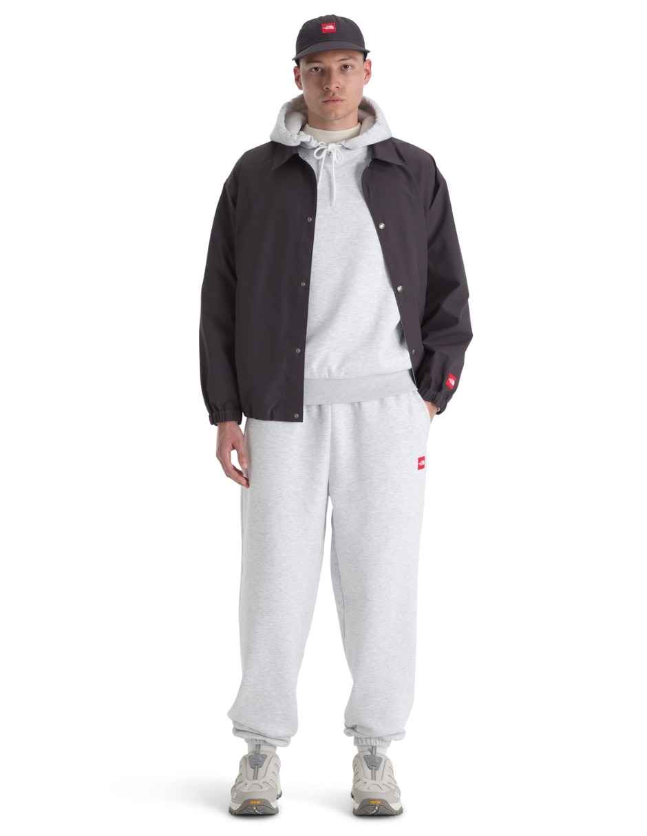 Pants regular con elástico para hombre 4