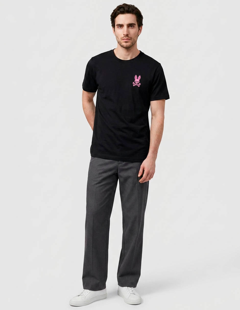 Playera frank cuello redondo para hombre