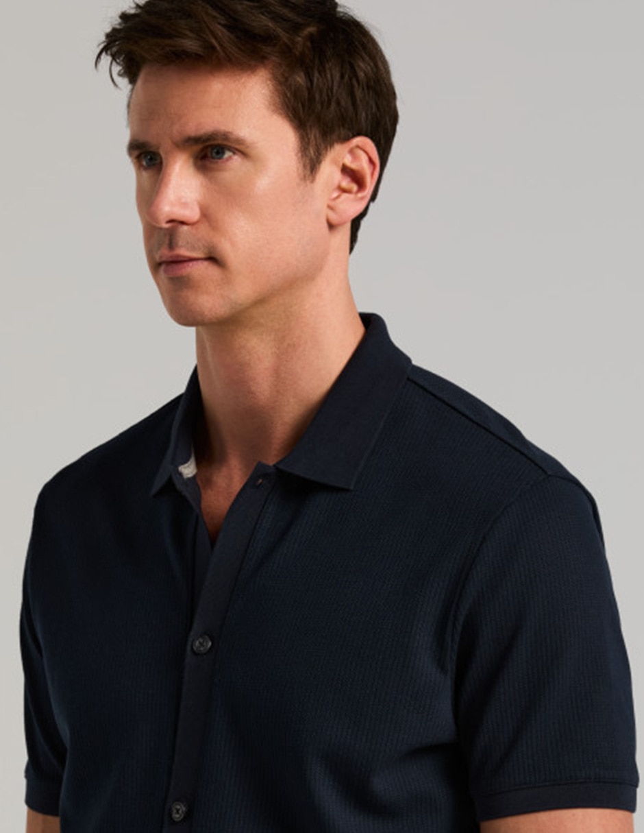 Camisa casual manga corta para hombre 3