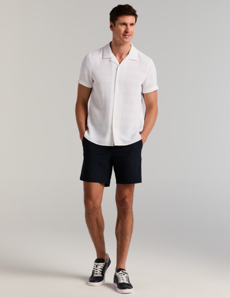 Camisa casual manga corta para hombre 3