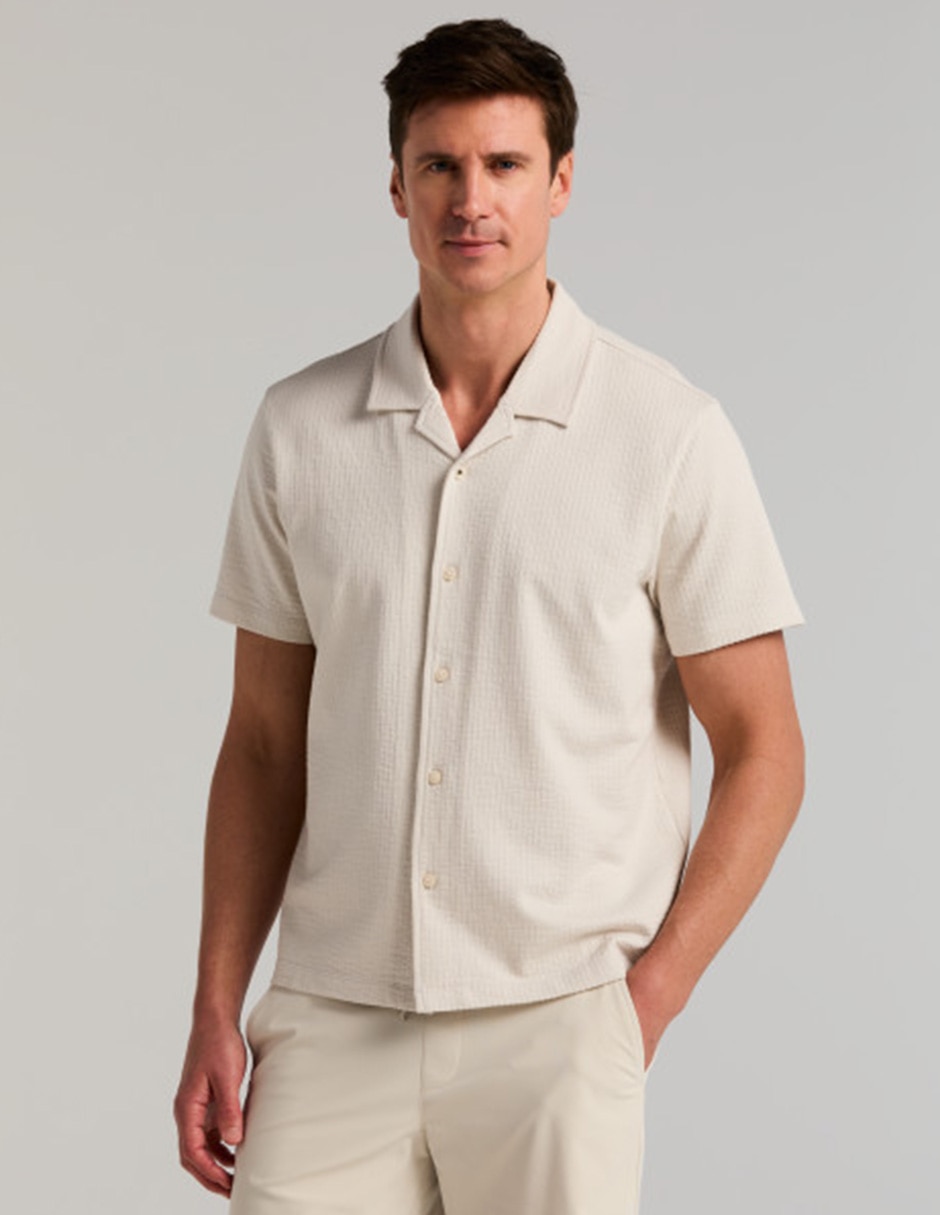 Camisa casual manga corta para hombre Camisa casual manga corta para hombre