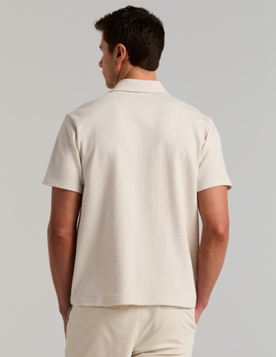 Camisa casual manga corta para hombre 3