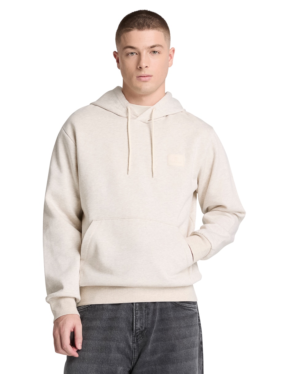 Sudadera badge bb hoodie para hombre