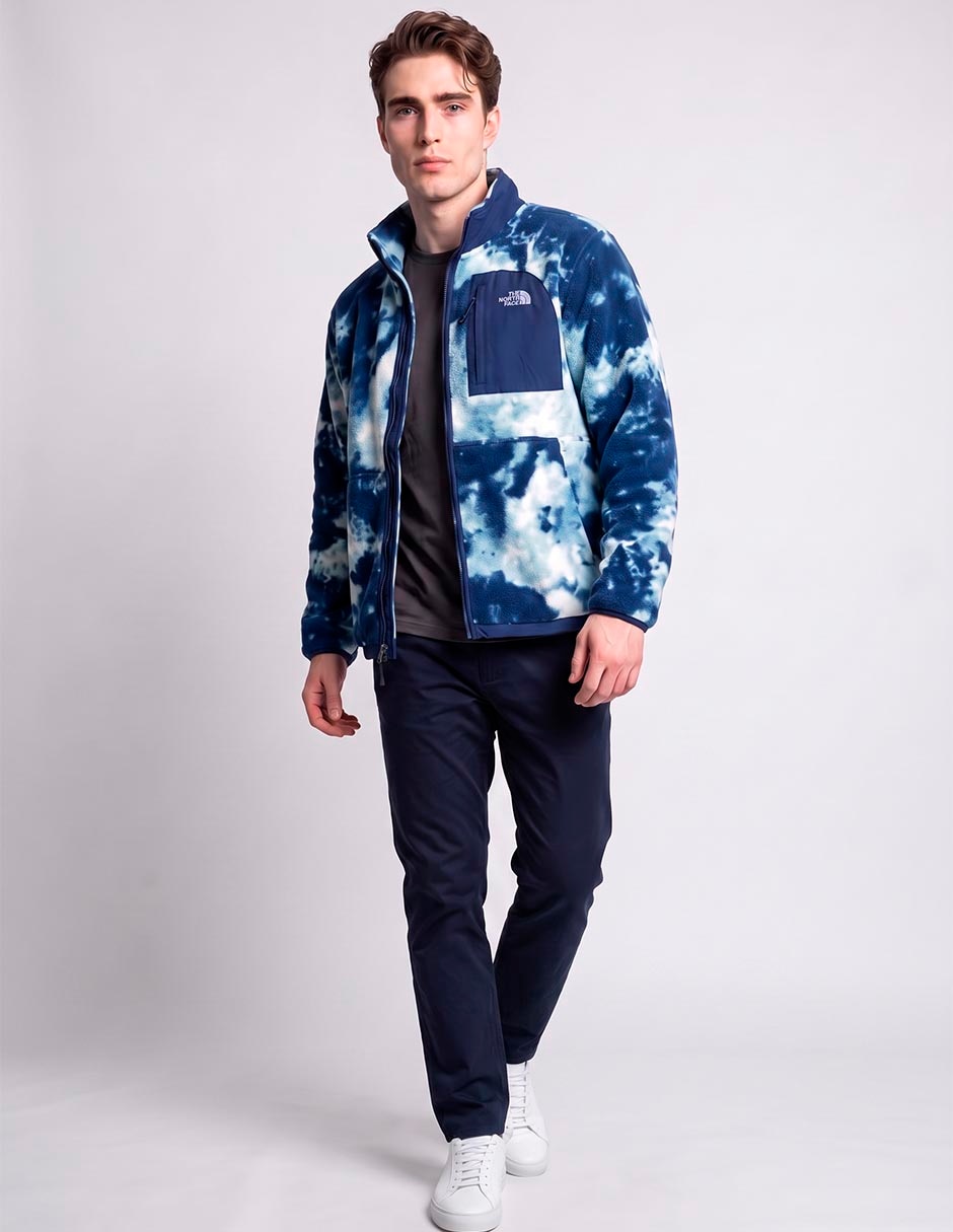 Chamarra casual de algodón de con bolsillos para hombre 3