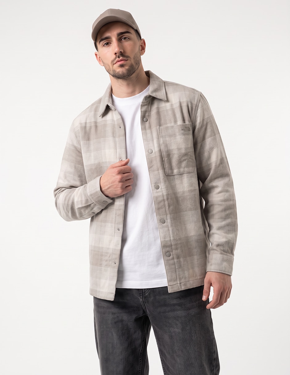 Chamarra casual con bolsillos para hombre