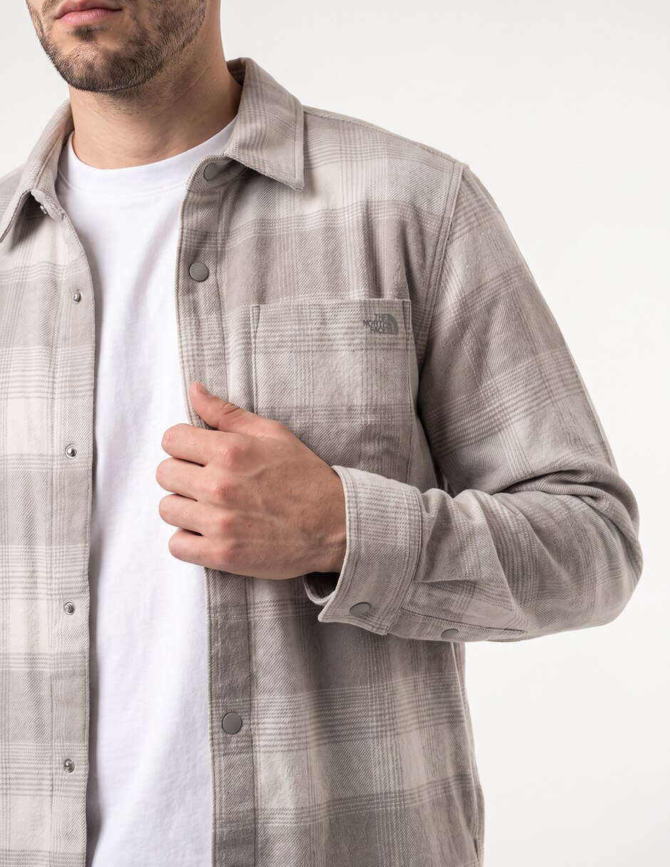 Chamarra casual con bolsillos para hombre
