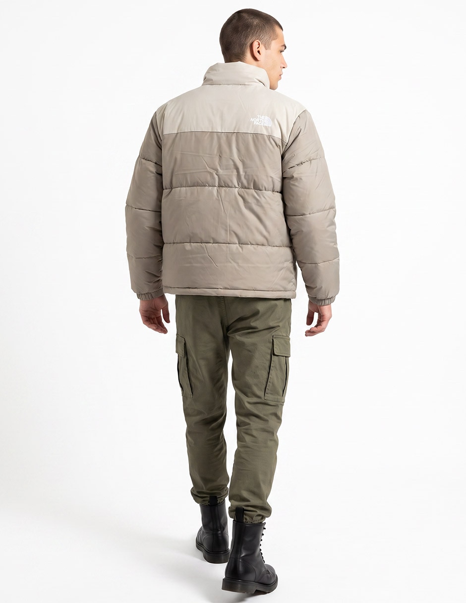 Chamarra acolchada con bolsillos para hombre 4