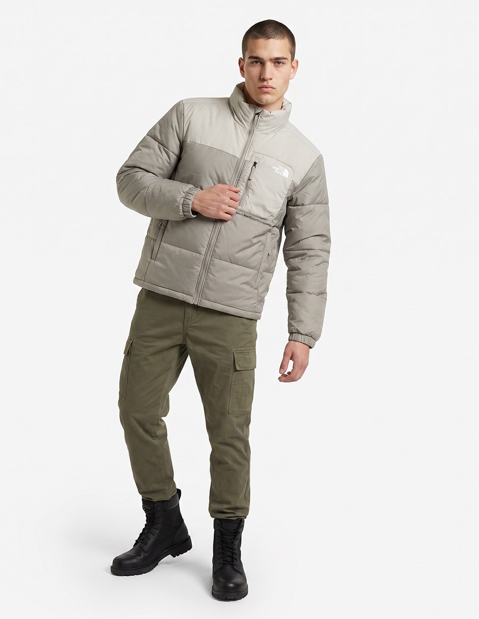 Chamarra acolchada con bolsillos para hombre 3