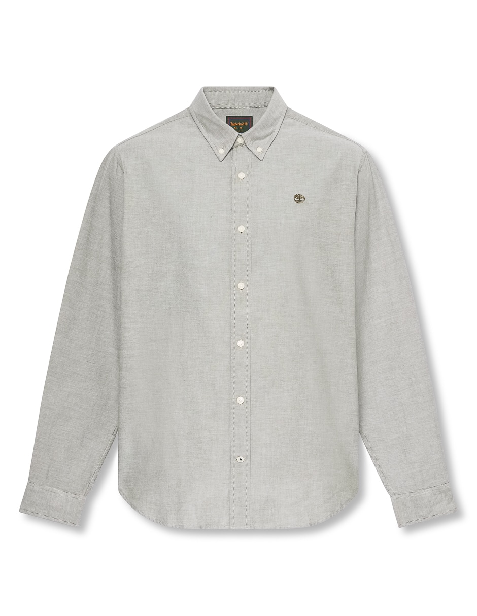 Camisa casual manga larga para hombre 2